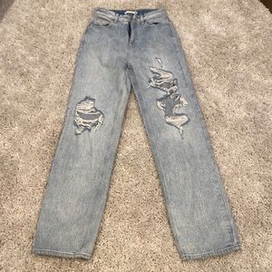 Pacsun ripped boyfriend jeans